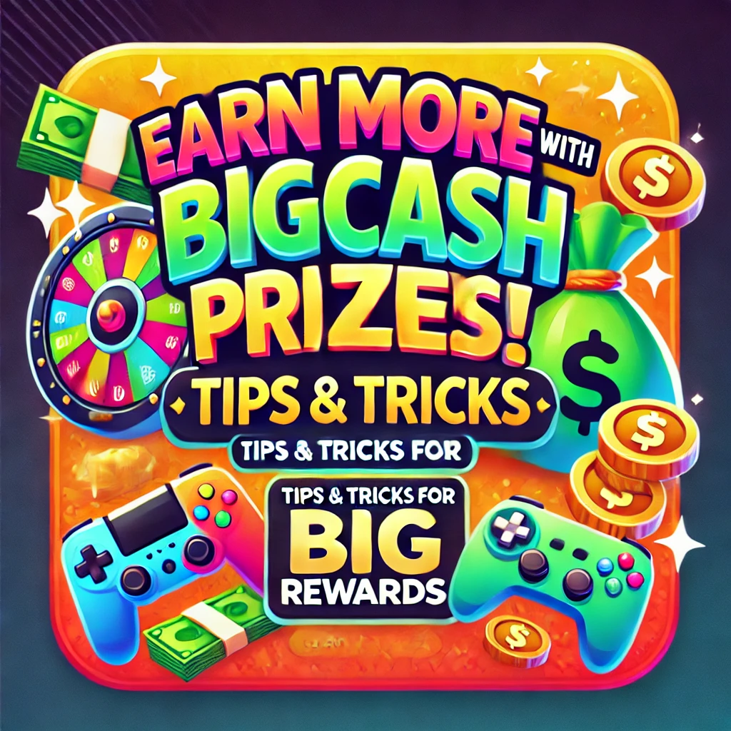 Download BigCash Prizes app for Android to start earning rewards through games and tasks.