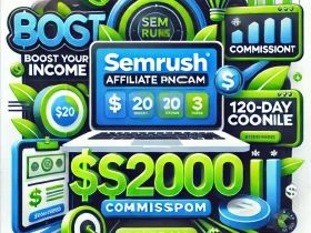 Earn high commissions with the SEMrush affiliate program – $200 per sale.