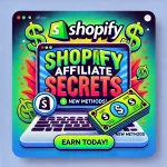 Shopify Affiliate Program guide: New methods to maximize earnings with affiliate marketing.