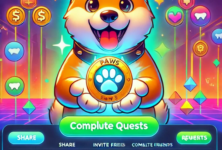 Earn free $PAWS tokens by completing simple tasks in the PAWS airdrop campaign! Join, invite friends, and engage with this community-driven crypto adventure to start building rewards today.