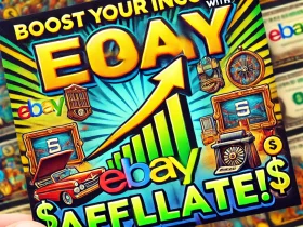 Maximize earnings with the eBay Partner Network affiliate program, featuring collectible items, antiques, and rising income potential, showcasing profitable niches for affiliate marketers.