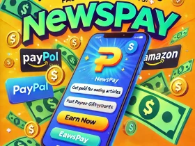 User earning points on NewsPay for reading articles on a smartphone.