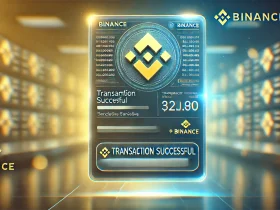 Verified Binance payment proof showing a successful transaction with the Binance logo, a digital wallet screenshot, and a transaction confirmation banner, emphasizing trust and reliability.